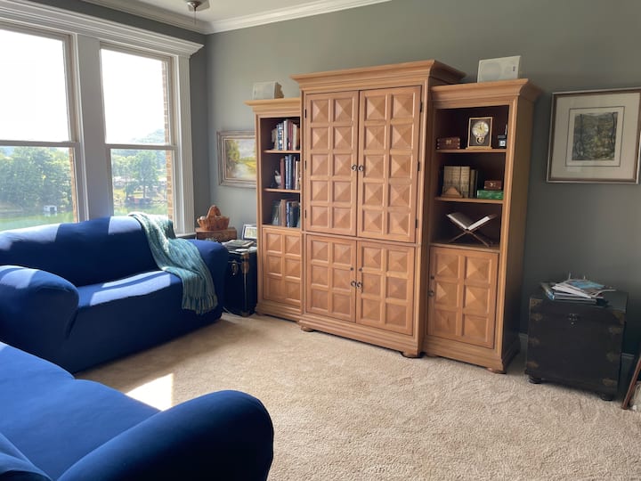 Lakefront 2br Apt, No Chores, J1772 Evchrg, Kayaks - Warriors' Path State Park, Kingsport