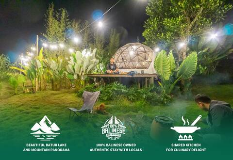 Nature’s Majesty: Glamping w/ Panoramic Lake Views