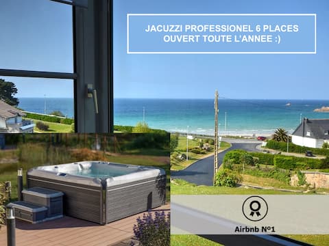 Jacuzzi_Waterfront-Seaview _Beach 50m Away