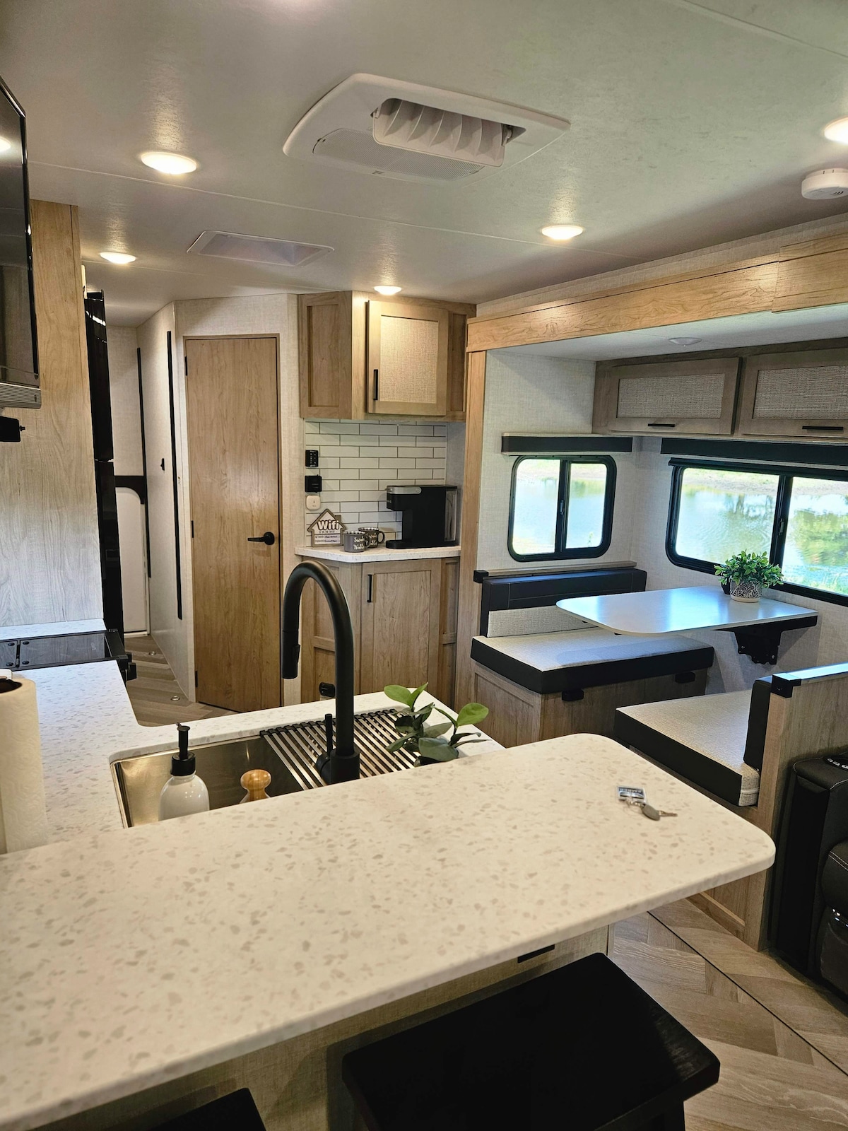 Top Airbnb: Glamping Getaway with a great view of the pond! in Sherman