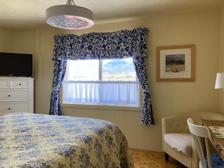 Chumba cha Kulala cha Malkia Chenye Mwonekano wa Wazi wa Hifadhi ya Taifa ya Great Basin