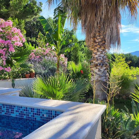 Idyllic villa with pool, view, near Split, (OWNER)