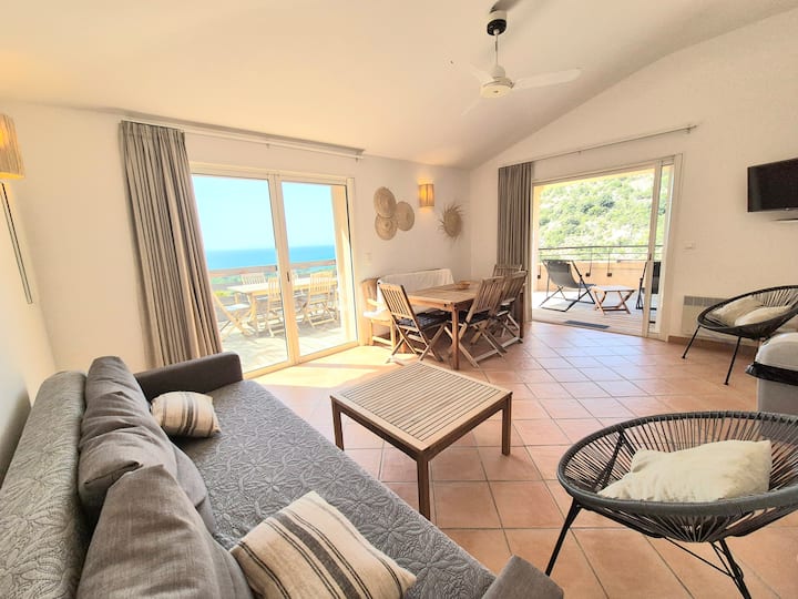 F4 N°16 - 3 Bedrooms Villa With View Palombaggia - Porto-Vecchio