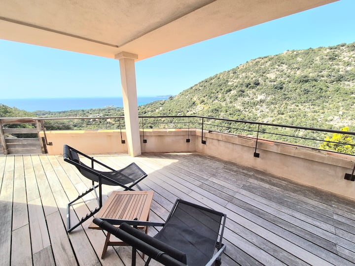 F4 N°16 - 3 Bedrooms Villa With View Palombaggia - Porto-Vecchio