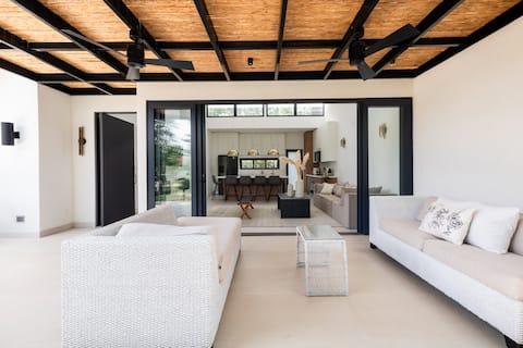 Modern house, Lush Garden in the heart of the city