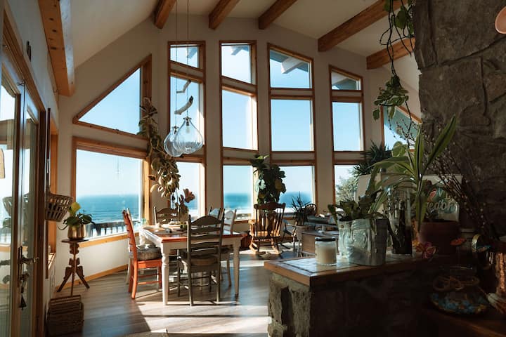 Oceanfront Retreat Near Bandon Dunes On 7 Acres - Cape Arago State Park, Coos Bay