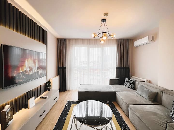 Résidence Neuve, Meublé Neuf, F2 De Luxe à éTage éLevé - Istanbul