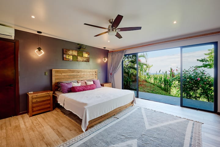 דירה למטה עם מיטת קינג סייז