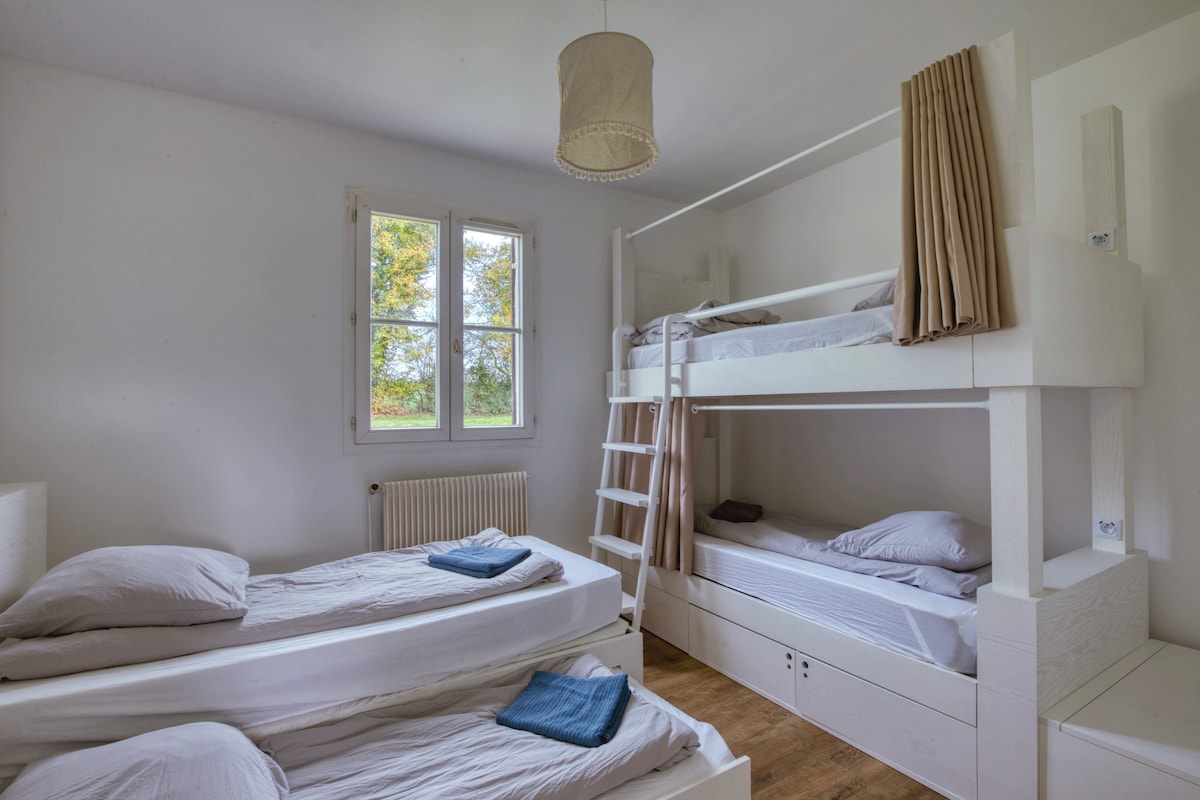 Dhomë gjumi 7 - 1 krevat marinari dhe 2 krevate tek - Ndërtesa e jashtme 1 - Kati përdhes