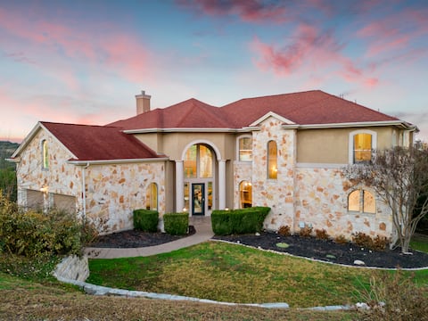 5BR Theater+GameRm w/ Hot Tub, Lake Travis