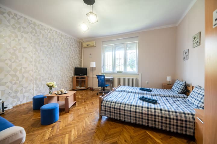 Central Flat With Parking & Bbq  40m2 - Apt. No. 1 - Novi Sad