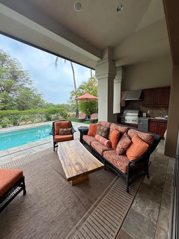 Villages@Mauna Lani, House+pool+golf disc+beach cl