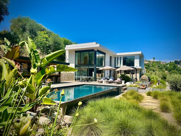 Villa Design D'architecte à Nice - Vue Mer - Nizza