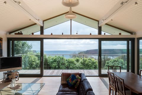 Coastal Retreat with Sauna & Sea Views