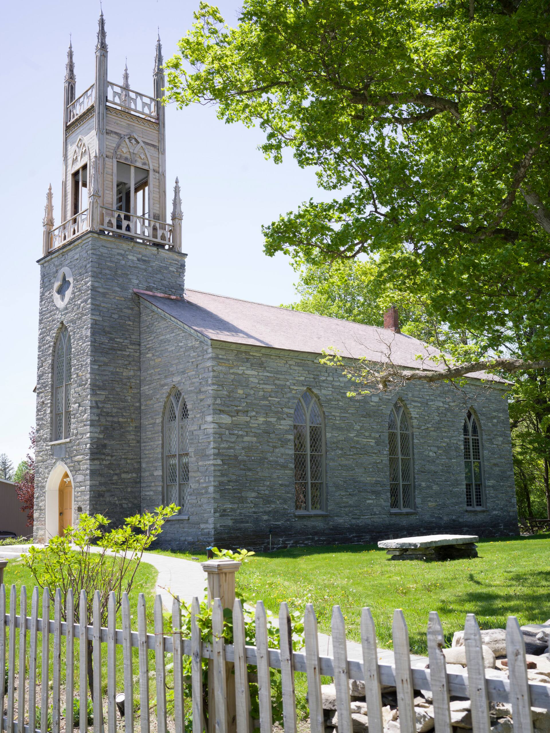Historic Stone Church in The Berkshires