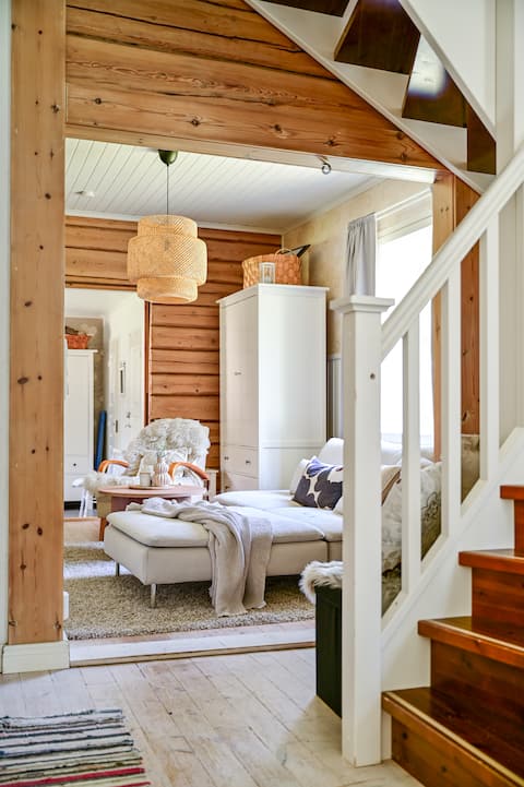 Top performing Airbnb: Willa Rojola / peaceful and cozy log house in Pudasjärvi