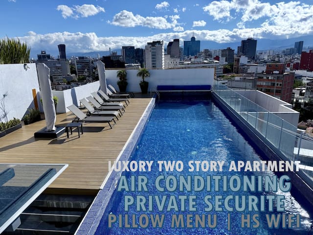 Amazing&Luxory New2FLApt+PoolRooftop Best Zone A/C