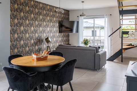 Duplex Paris: sauna, quiet garden, Eiffel Tower view