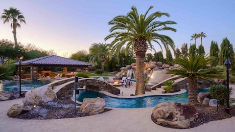 Luxury retreat with lazy river and guest casita
