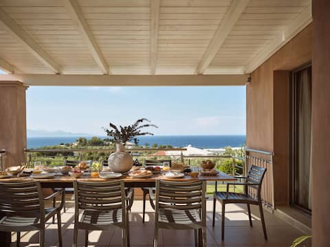 Villa Merovigli with Private pool & Sea views