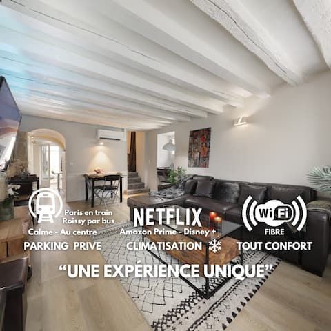 Luxury house - Aircon Parking CDG Paris Asterix