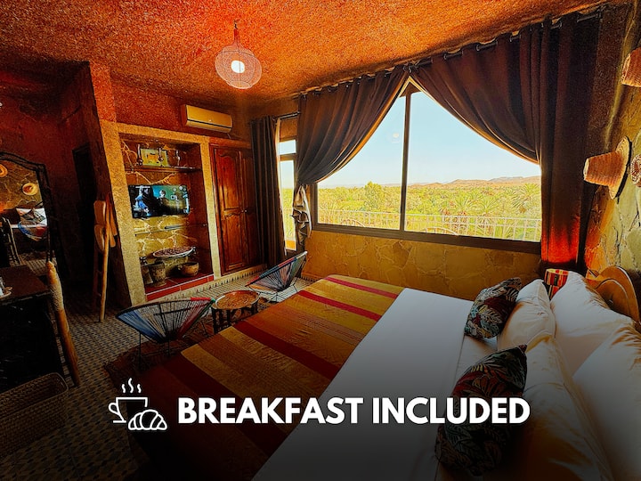 Oasis View - Superior Double Room - Riad Chay
