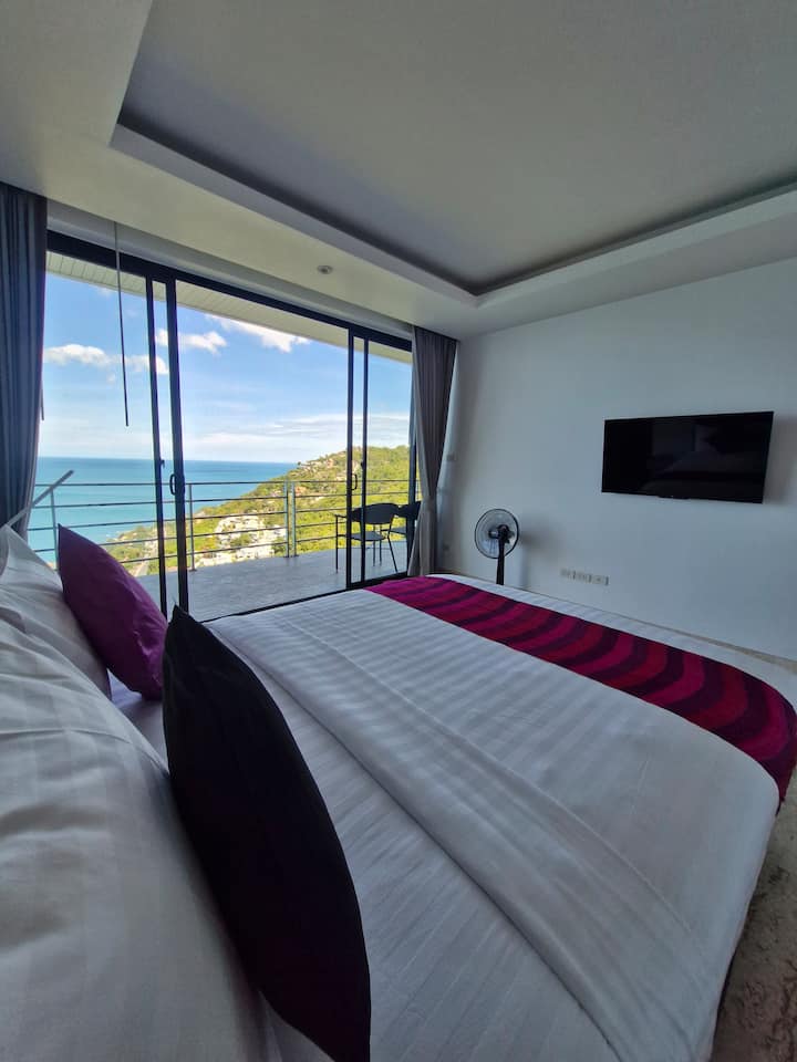 2号卧室可欣赏水景