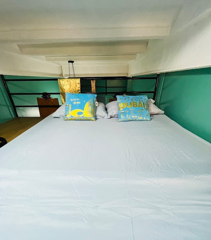 Dormitorio del loft