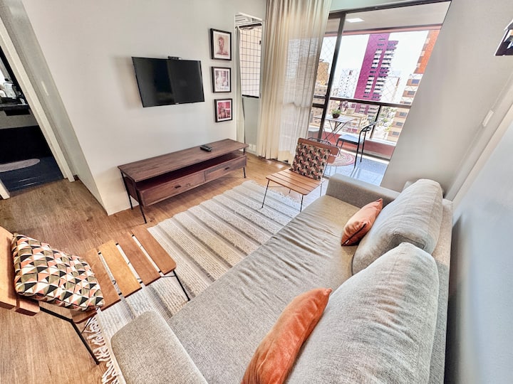 702 - Lindo Flat Meireles 2 Quartos Próximo Ao Mar - Fortaleza