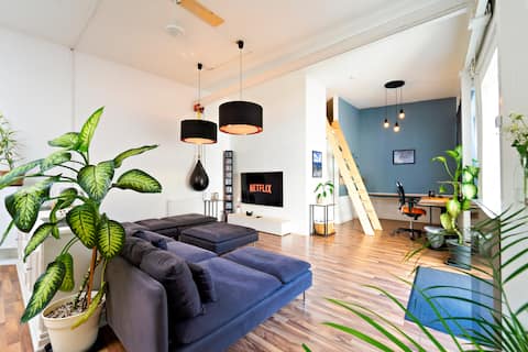 Top Airbnb: Loft Family Paradise with Playroom & Garden in Offenbach Am Main