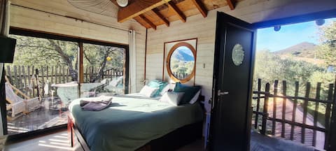 Master suite in the oak tree