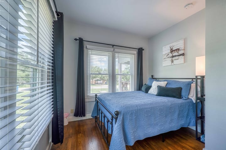 Quality linens make your sleep comfortable during your stay.