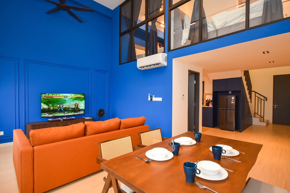 Blue Haven Loft Suite @ Sunway Grid【Arcade Game】