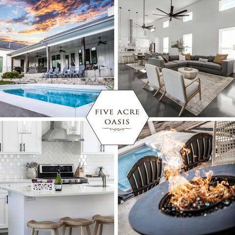 5 Acre Oasis w/ Pool  by Lake Georgetown