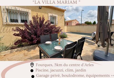 "La villa Mariam"*pool*garden