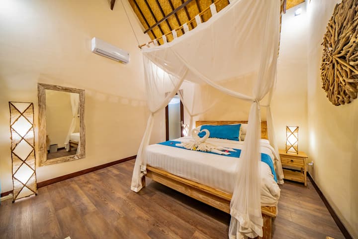 First bedroom conveniently located next to the living room