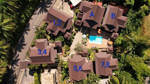 Private Villa Aonang 16-20pax 8roomsFree breakfast