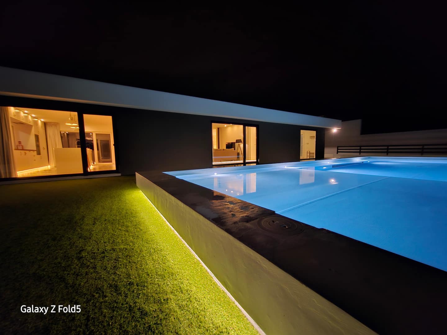 Villa exterior - landscape view