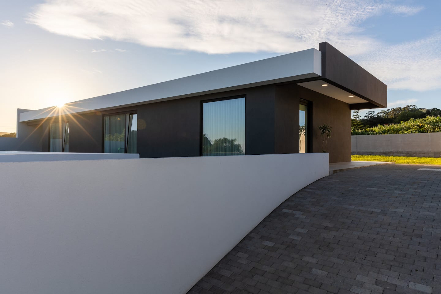 Villa exterior - front view