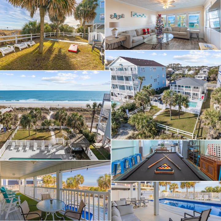 Lavish Accessible On Ocean 4King Private Pool&Yard