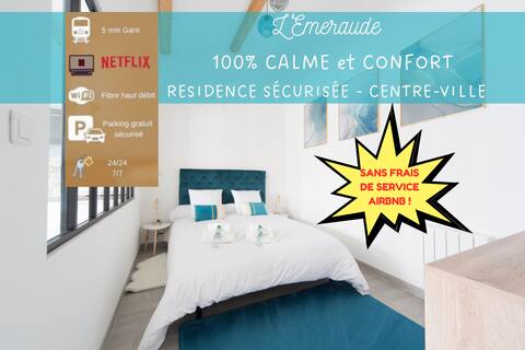 L'Emeraude Ground floor Parking - Zapart'Hotels