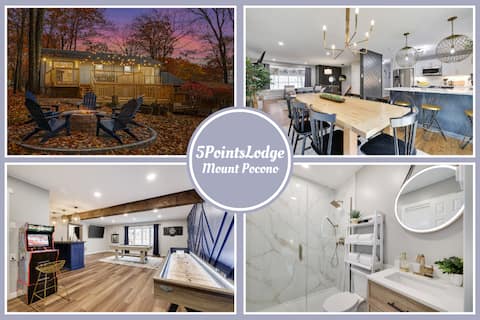 Big Yard+Game Rm+Fire Pit | Near Kalahari & Casino