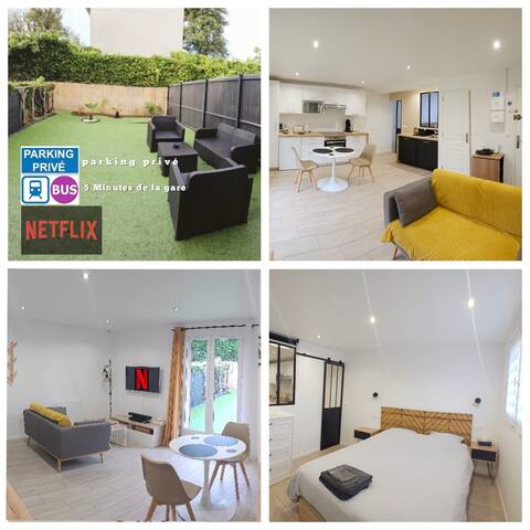 Nice T2 apartment near Versailles and Paris