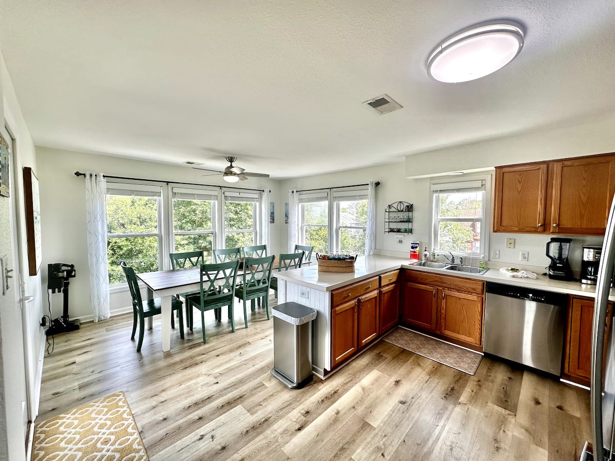 Kitchen built for cooking and gathering
