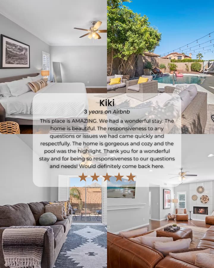 Cheerful 5 Bedroom With Pool Heated - Phoenix, AZ