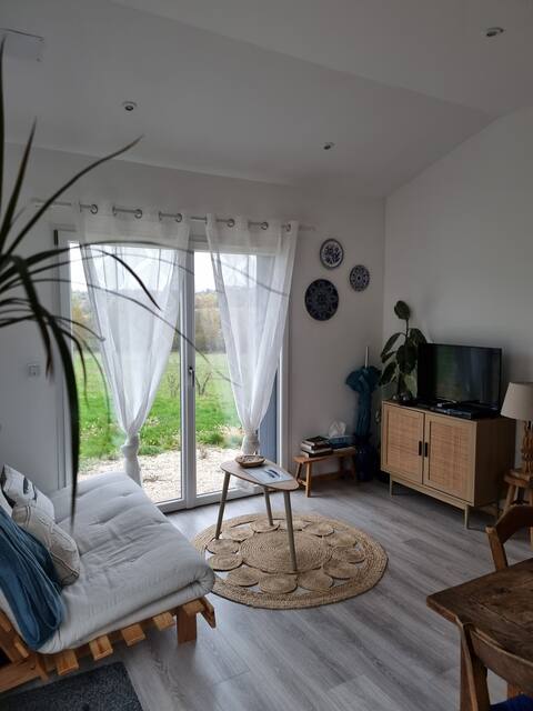 Quiet wooden house