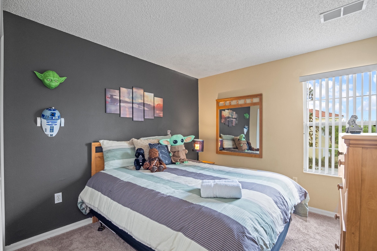 Dhomë gjumi me krevat dopio "Star Wars"