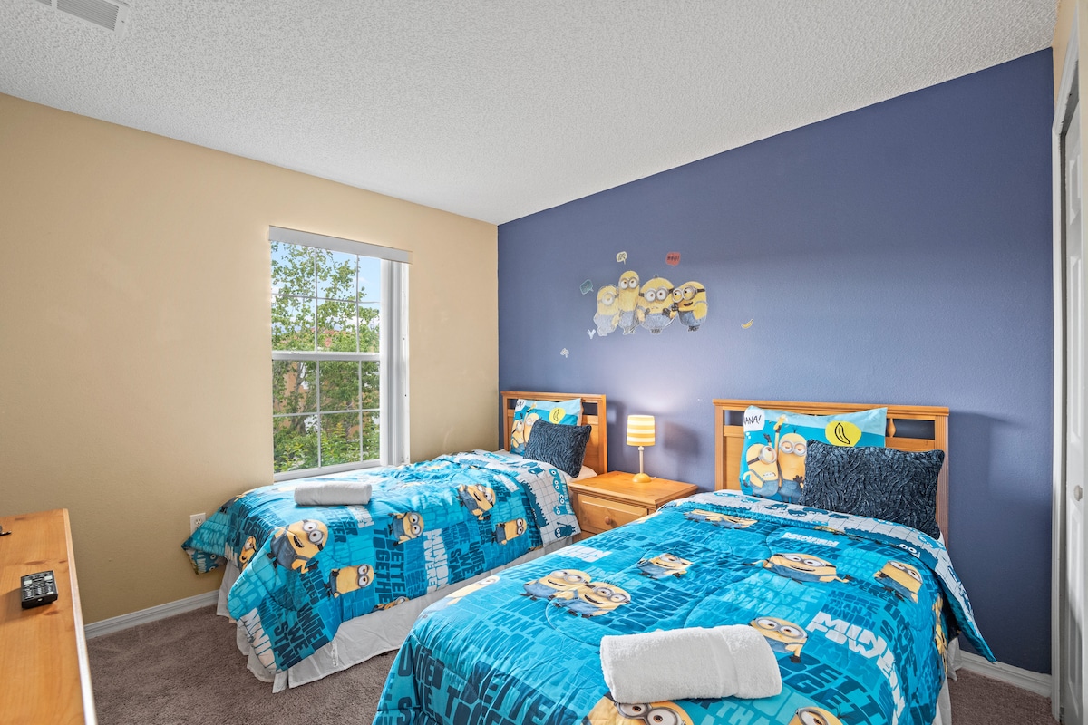 Dhoma e gjumit Minions me 2 krevate dopio