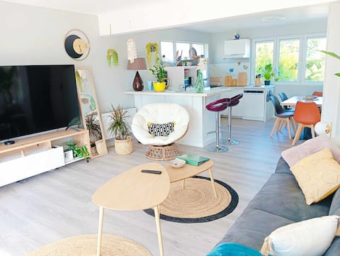 T3-Like a house -70 m2-garden and terrace