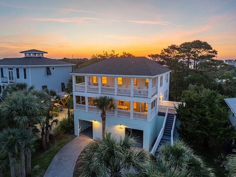 Ocean Views-30 Steps to Beach-Heated Pool+Spa+Golf